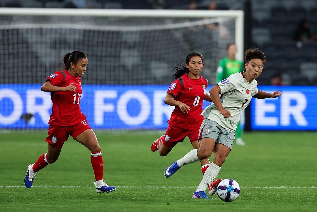 开云体育下载网址-进攻不力!亚洲杯首战,中国女足2比0战胜孟加拉国女足